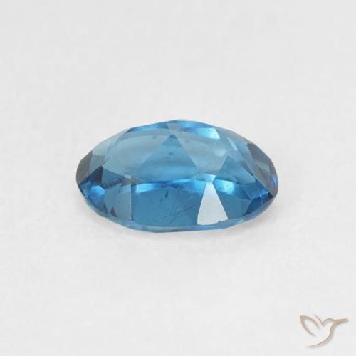 9,17 ctw natürlicher London Blau Topas, Oval, VVS-VS