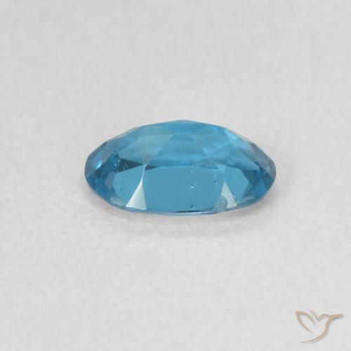 9,17 ctw natürlicher London Blau Topas, Oval, VS