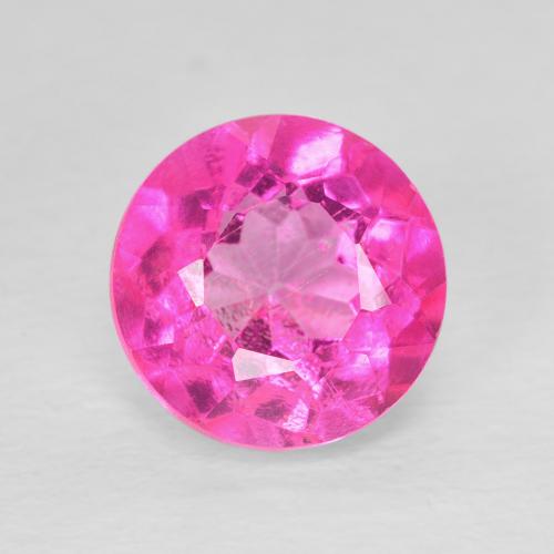 3.52ct Natürlicher pink Topas, Runden, VVS-VS
