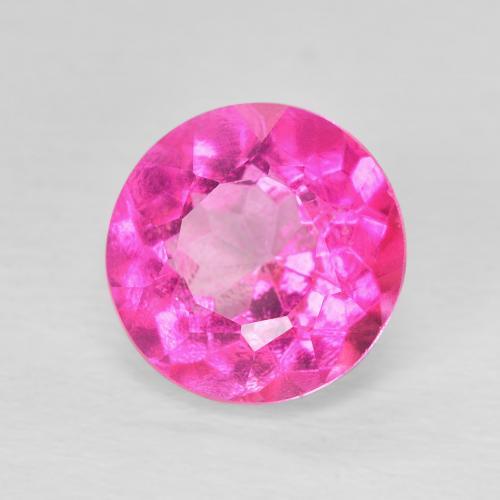 9,17 ctw natürlicher pink Topas, Runden, VVS-VS