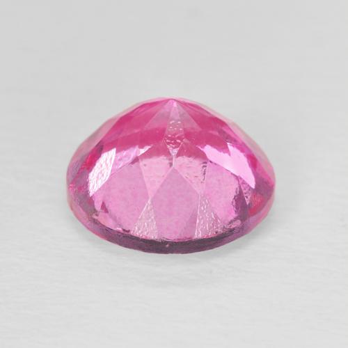 9,17 ctw natürlicher Medium Dark-Pink Topas, Runden, VVS-VS