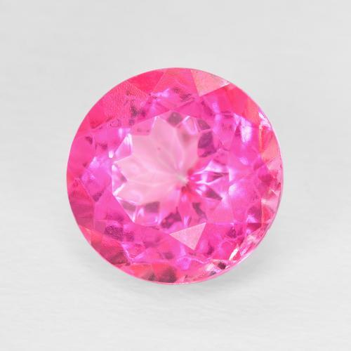 9,17 ctw natürlicher Tiefes Magenta Topas, Runden, VVS