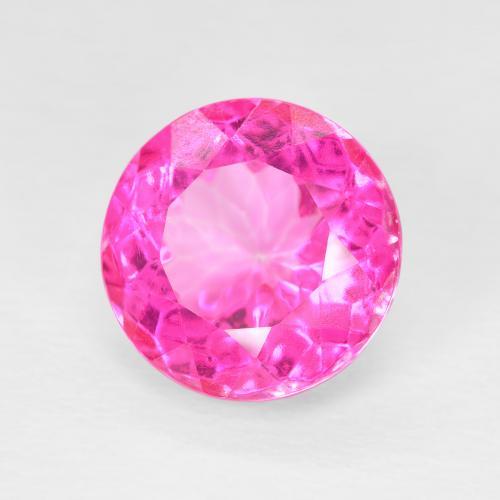 9,17 ctw natürlicher pink Topas, Runden, VVS