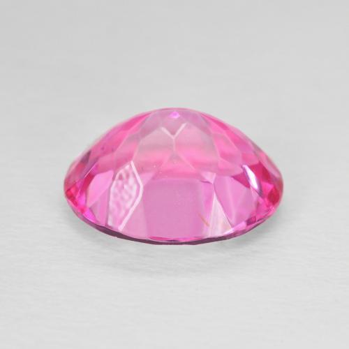 9,17 ctw natürlicher Medium Dark-Pink Topas, Oval, VVS-VS