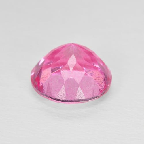 9,17 ctw natürlicher Tiefes Magenta Topas, Runden, VVS-VS