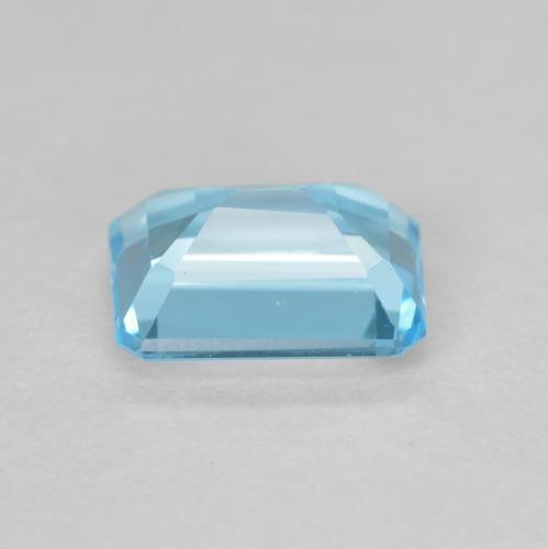 9,17 ctw natürlicher Swiss Blue Topas, Oktagonschliff, VVS-VS