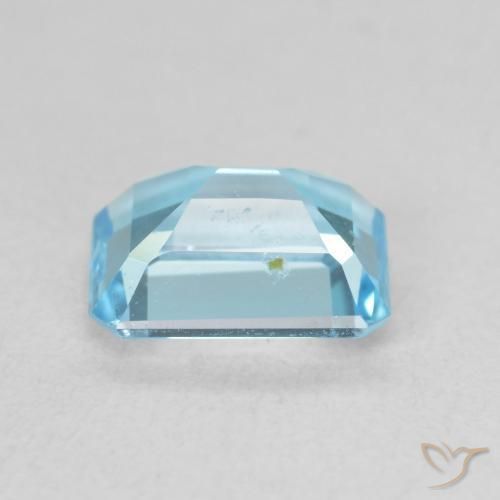 9,17 ctw natürlicher Swiss Blue Topas, Oktagonschliff, VVS