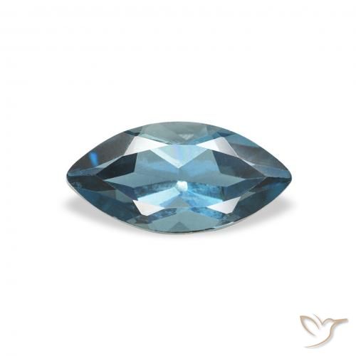 0.68ct London Blau Topas, Marquise, VS