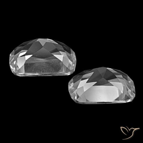 11.73 ct natürliche Klares Weiß Topas-Edelsteine, Kissenschliff, VS
