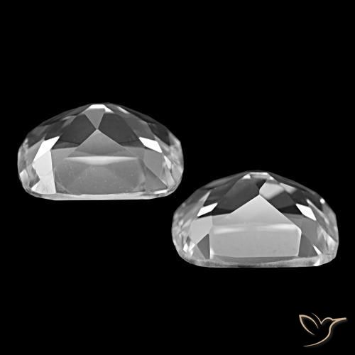 12.08 ct natürliche Klares Weiß Topas-Edelsteine, Kissenschliff, VVS-VS