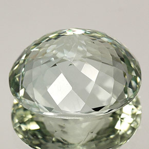 4,83 ctw natürlicher grüner Turmalin, Oval Schliff, VVS