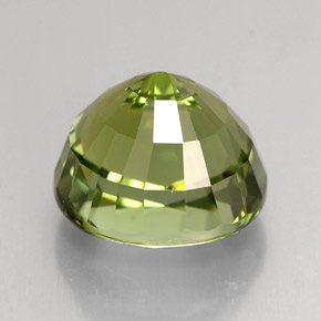 4,39 ctw natürlicher grüner Turmalin, Oval Schliff, VS