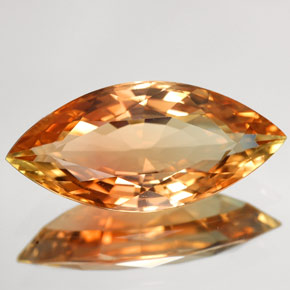 6,96 ctw natürlicher mehrfarbiger Turmalin, Marquise, VVS
