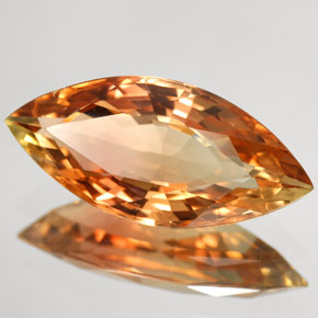6,96 ctw natürlicher mehrfarbiger Turmalin, Marquise, VVS