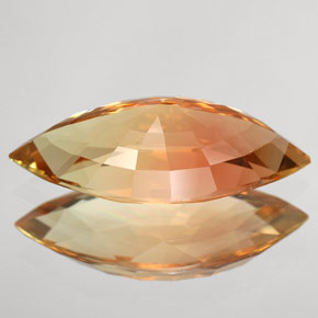 6,96 ctw natürlicher mehrfarbiger Turmalin, Marquise, VVS