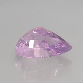 3,34 ctw natürlicher violetter Turmalin, Birnenform, I1