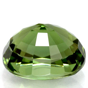 2,88 ctw natürlicher grüner Turmalin, Oval Schliff, VVS