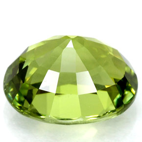2,13 ctw natürlicher grüner Turmalin, Oval Schliff, VVS