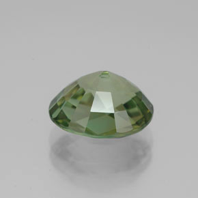 3,30 ctw natürlicher grüner Turmalin, Oval Schliff, VVS