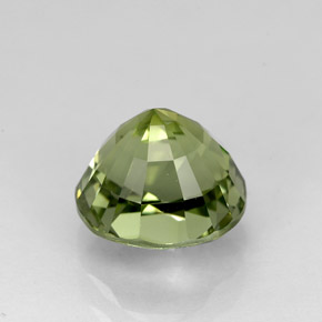 2,18 ctw natürlicher grüner Turmalin, Oval Schliff, VVS