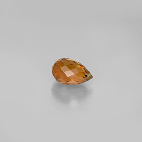 0,83 ctw natürlicher Gold Turmalin, Briolette, VVS-VS