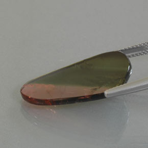 9,45 ctw natürlicher mehrfarbiger Turmalin, Fantasieschliff, Transparent