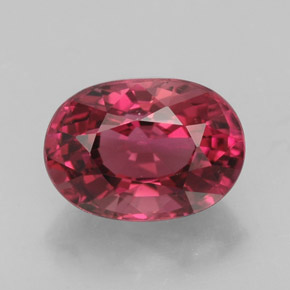 2,91 ctw natürlicher rosafarbener Turmalin, Oval Schliff, VVS-VS