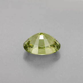 1,63 ctw natürlicher grüner Turmalin, Oval Schliff, VVS