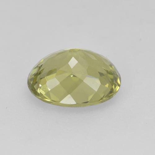 1,25 ctw natürlicher gelber Turmalin, Oval Schliff, VS