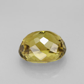 3,97 ctw natürlicher gelber Turmalin, Oval Schliff, VVS