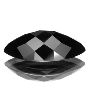 4,97 ctw natürlicher schwarzer Turmalin, Marquise, Lichtundurchlässig