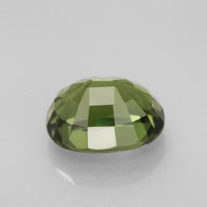 3,72 ctw natürlicher grüner Turmalin, Oval Schliff, VVS