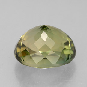 2,92 ctw natürlicher grüner Turmalin, Oval Schliff, VVS