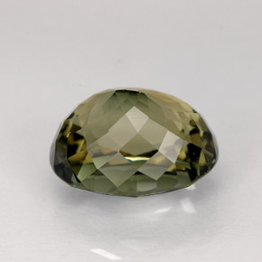 3,43 ctw natürlicher grüner Turmalin, Oval Schliff, VVS