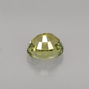 1,29 ctw natürlicher grüner Turmalin, Oval Schliff, VVS