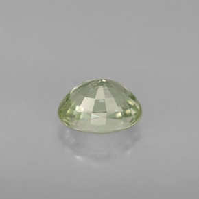 1,10 ctw natürlicher grüner Turmalin, Oval Schliff, VS