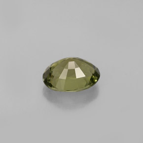 0,91 ctw natürlicher grüner Turmalin, Oval Schliff, VVS
