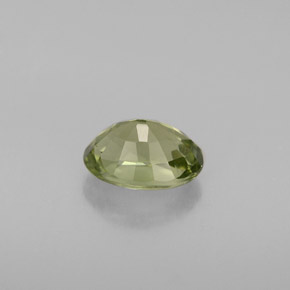 0,95 ctw natürlicher grüner Turmalin, Oval Schliff, VVS