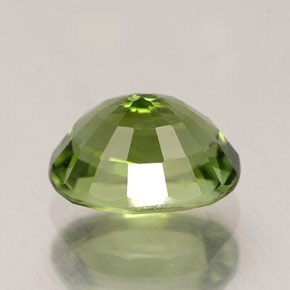 1,09 ctw natürlicher grüner Turmalin, Oval Schliff, VVS