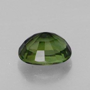 1,09 ctw natürlicher grüner Turmalin, Oval Schliff, VVS