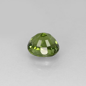 0,93 ctw natürlicher grüner Turmalin, Oval Schliff, VVS