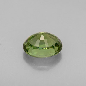 0,83 ctw natürlicher grüner Turmalin, Oval Schliff, VVS-VS