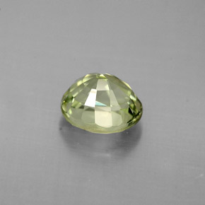 0,87 ctw natürlicher grüner Turmalin, Oval Schliff, VVS