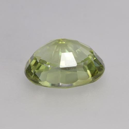 0,79 ctw natürlicher grüner Turmalin, Oval Schliff, VVS