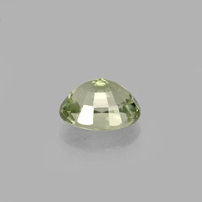 0,77 ctw natürlicher grüner Turmalin, Oval Schliff, VVS