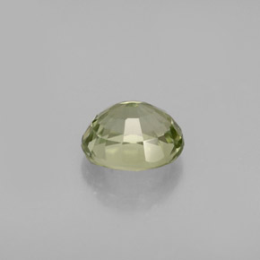 0,79 ctw natürlicher grüner Turmalin, Oval Schliff, IF