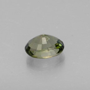 0,98 ctw natürlicher grüner Turmalin, Oval Schliff, VS