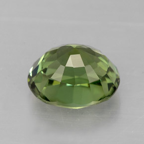 2,42 ctw natürlicher grüner Turmalin, Oval Schliff, VVS