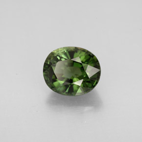 1,63 ctw natürlicher grüner Turmalin, Oval Schliff, VVS