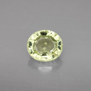 1,88 ctw natürlicher grüner Turmalin, Oval Schliff, VVS
